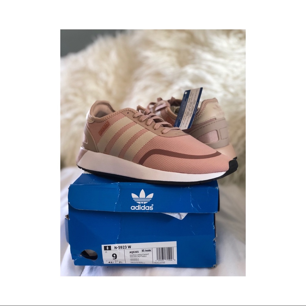 Pink adidas